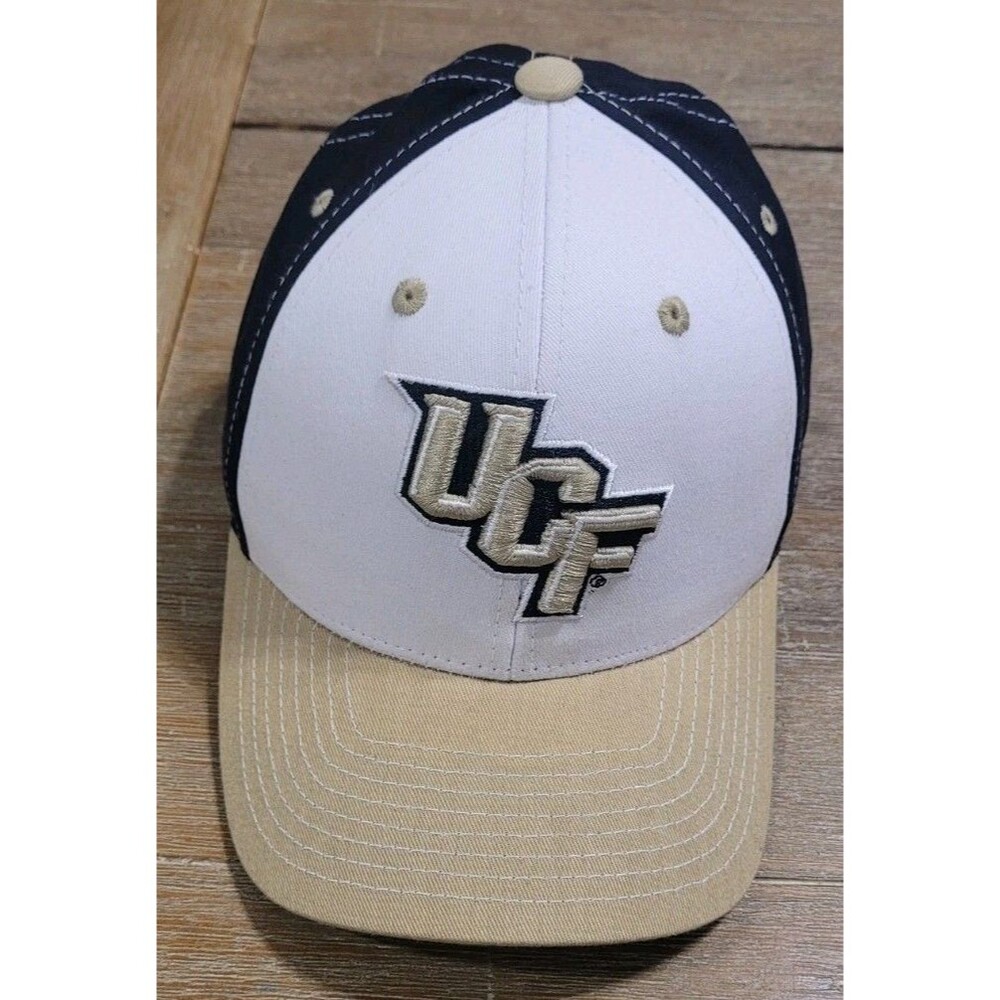 UCF Central Florida Knights Hat Zephyr Snapback Gold Black Baseball Cap OSFM